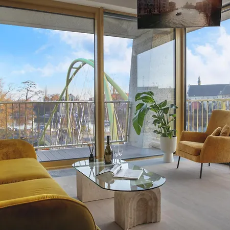 Boulevard Drobnera - Premium Z Widokiem Na Odre Apartman