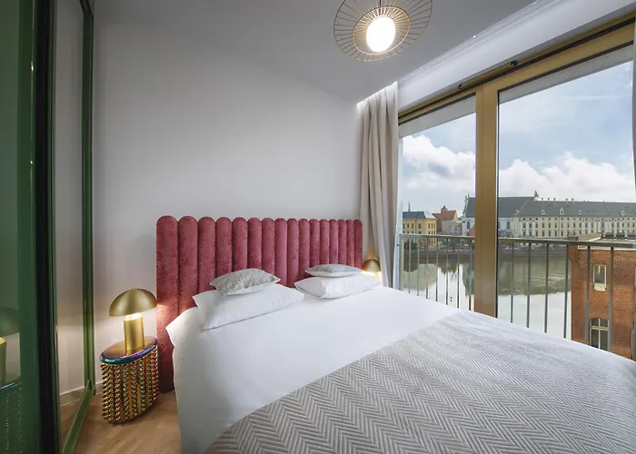 Apartament Boulevard Drobnera - Z Widokiem Na Odrę