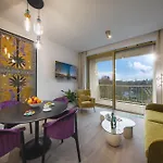 Boulevard Drobnera - Premium Z Widokiem Na Odre شقة فندقية فروتسواف