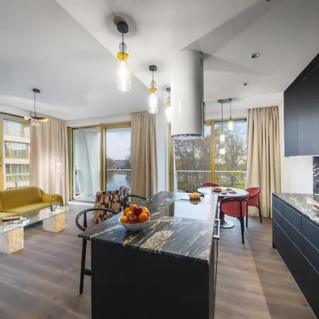 Boulevard Drobnera Spa&Wellness - Restaurant Ponti - Widok Na Odre