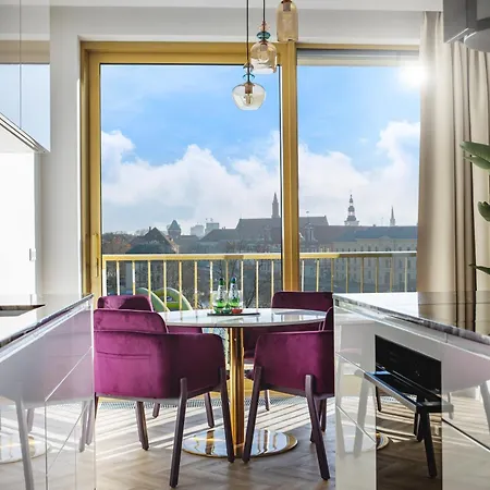 Boulevard Drobnera - Premium Z Widokiem Na Odre Wroclaw