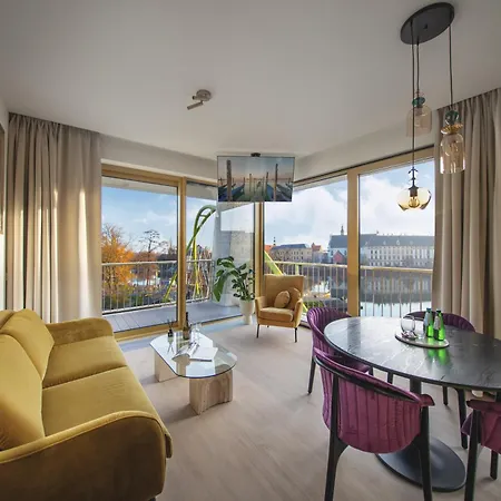 Boulevard Drobnera Spa&Wellness - Restaurant Ponti - Widok Na Odre