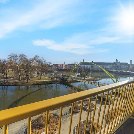 Boulevard Drobnera - Premium Z Widokiem Na Odre Apartment 4*