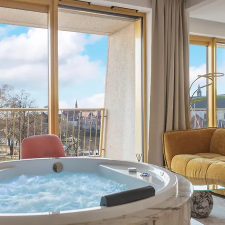 아파트호텔 Boulevard Drobnera Spa&Wellness - Restaurant Ponti - Widok Na Odre 4*