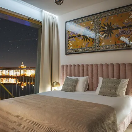 아파트호텔 Boulevard Drobnera Spa&Wellness - Restaurant Ponti - Widok Na Odre
