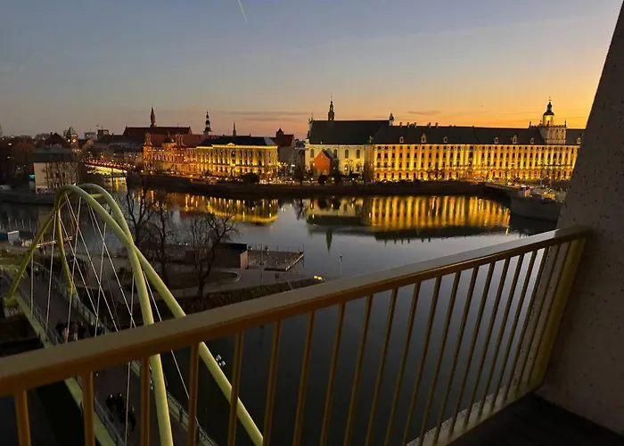 アパート Boulevard Drobnera - Premium Z Widokiem Na Odre